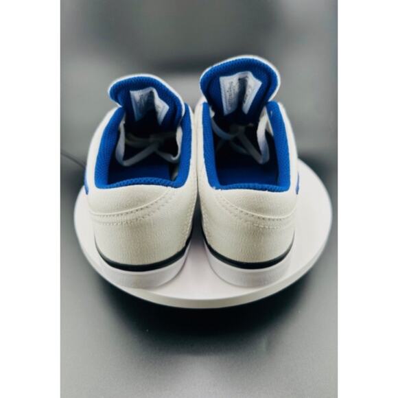 Nike Check Canvas SB GS 'Summit White Royal Blue' 905373-102 Sz 2 - Picture 3 of 6